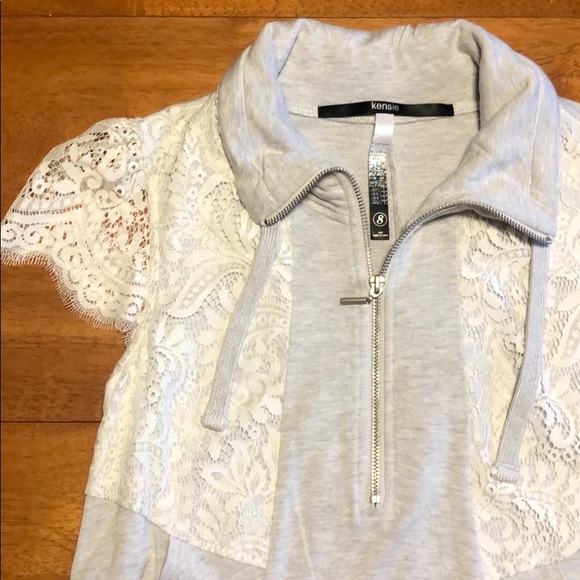 Kensie Dresses & Skirts - Kensie • Pretty A-Line Lace Sleeve Casual Dress